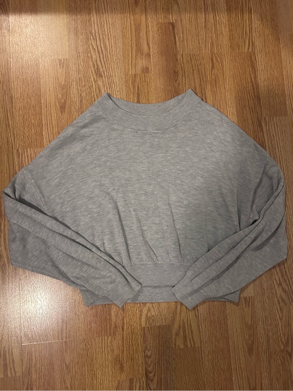 Divided Light Gray Crewneck Sweater